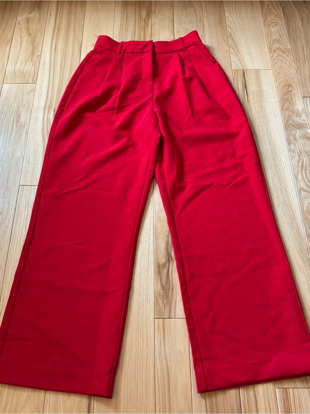 Abercrombie & Fitch Curve Love Sloane Tailored Wide Leg Pant